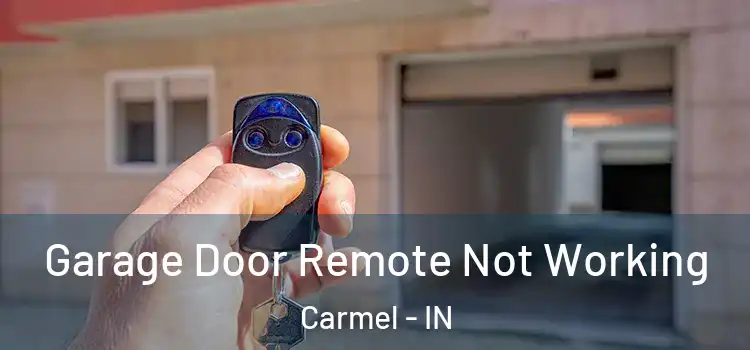  Garage Door Remote Not Working Carmel - IN