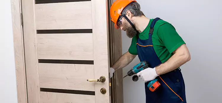 Replace Internal Door Handle with Lock Carmel